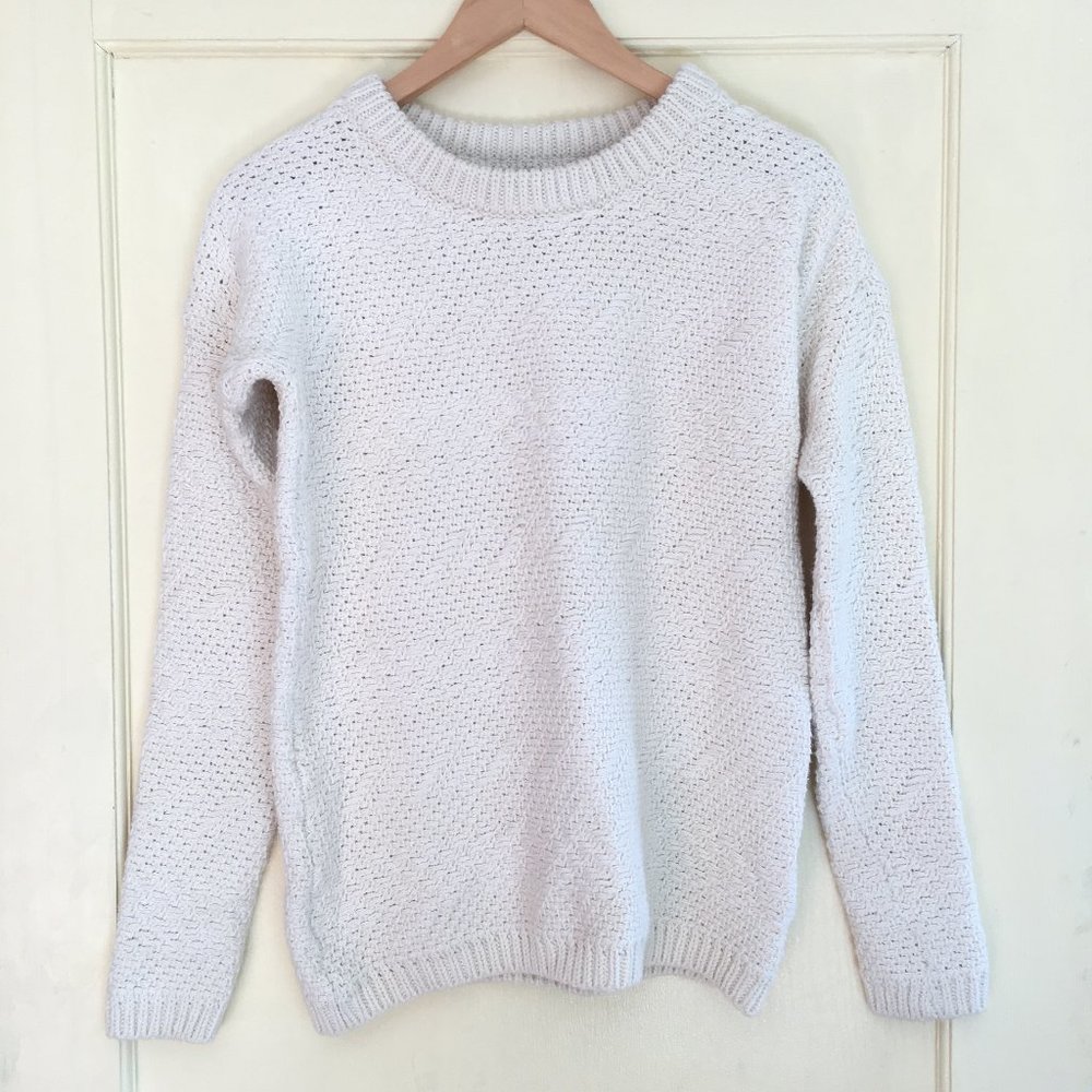 LN Banana Republic knit off-white sweater, sz S